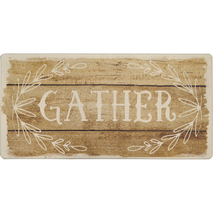 Nicole Miller Cook N Comfort Gather Kitchen Mat & Reviews Wayfair